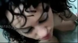 Arab first strip then blowjob